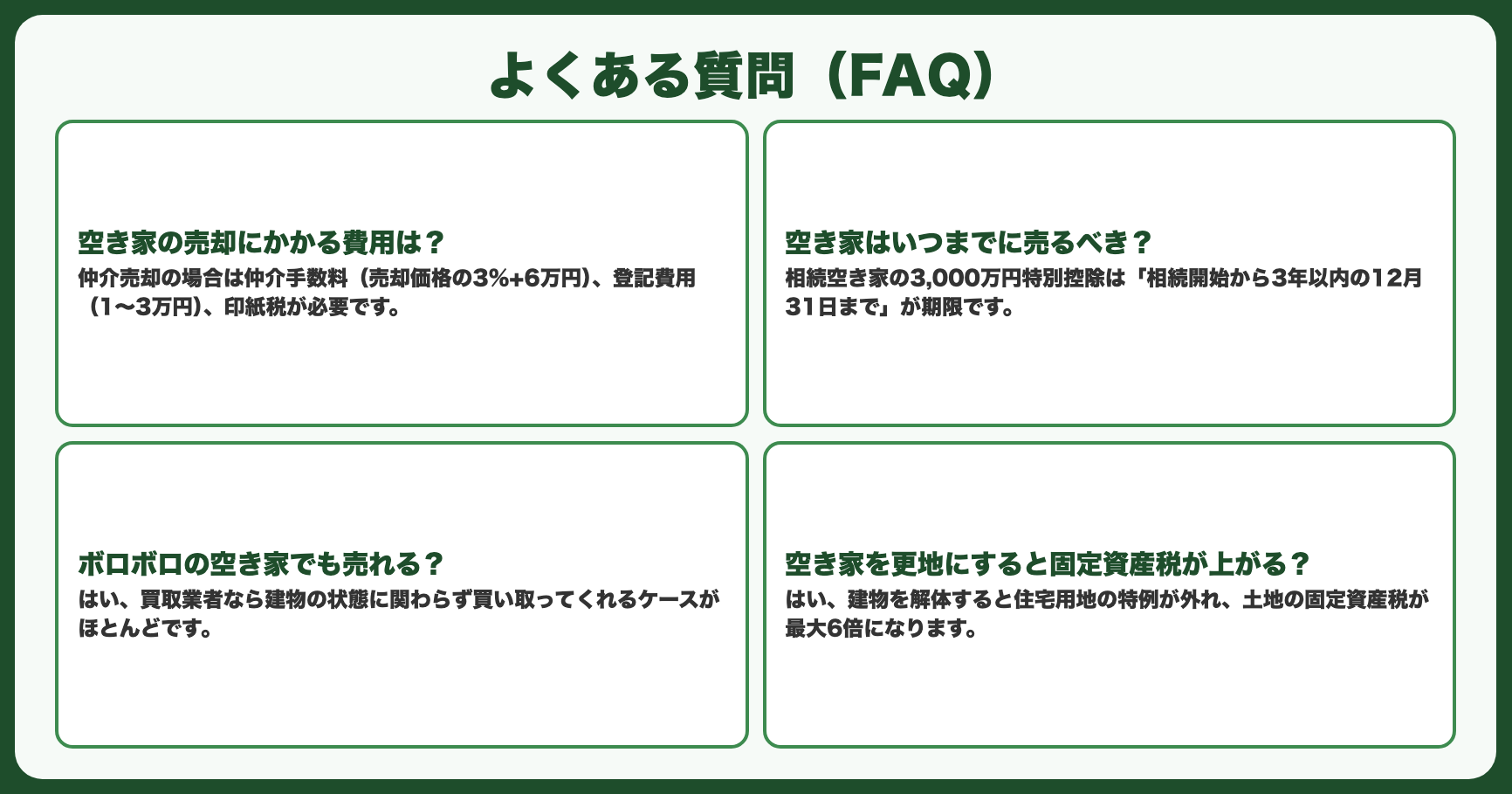よくある質問（FAQ）
