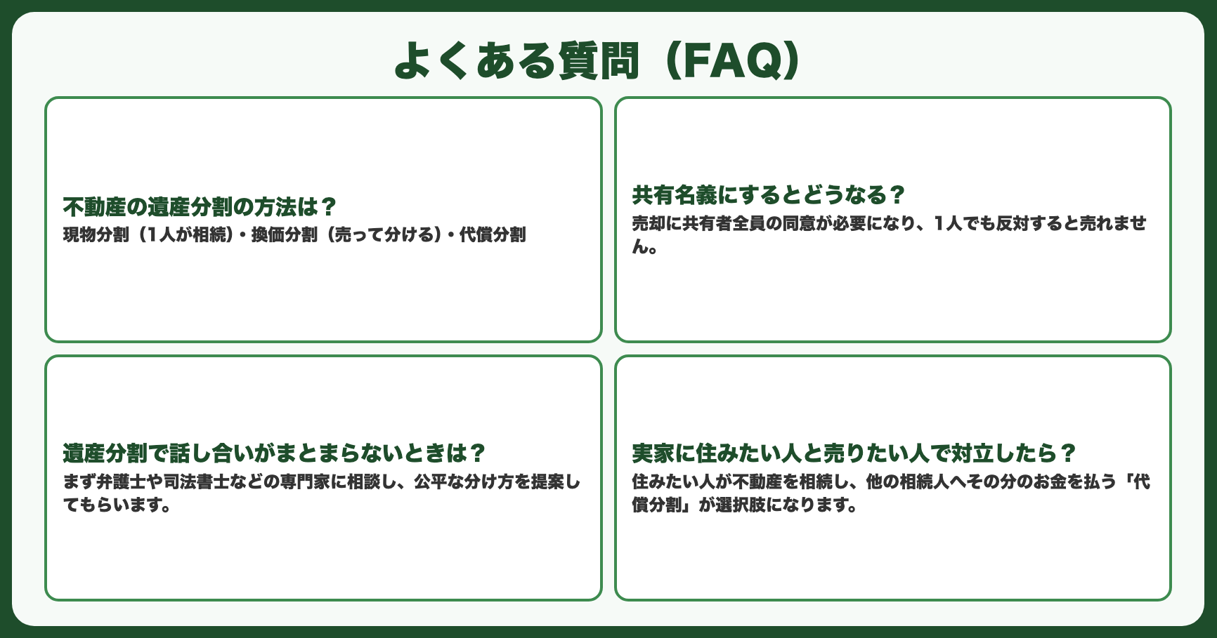 よくある質問（FAQ）