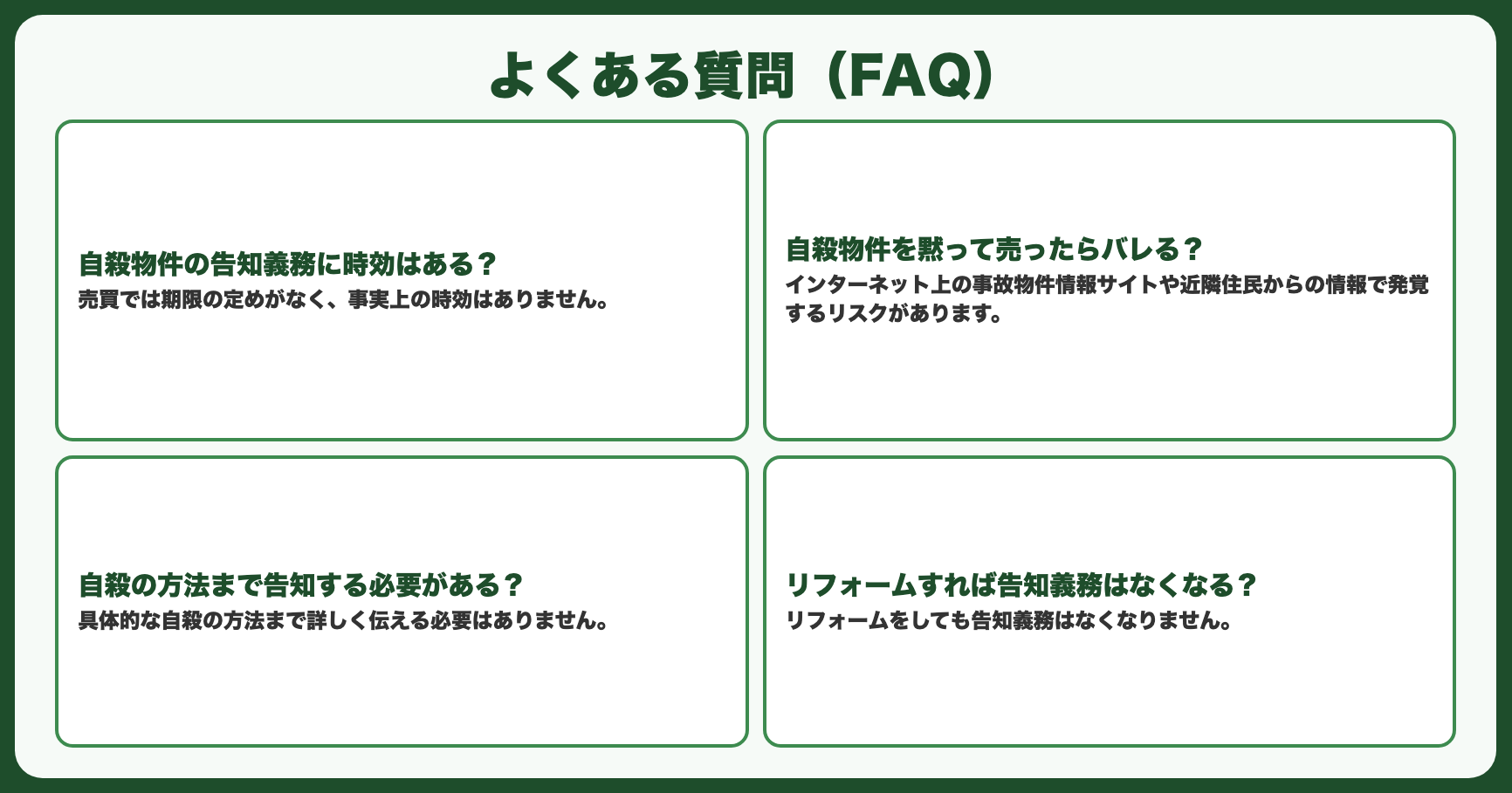 よくある質問（FAQ）