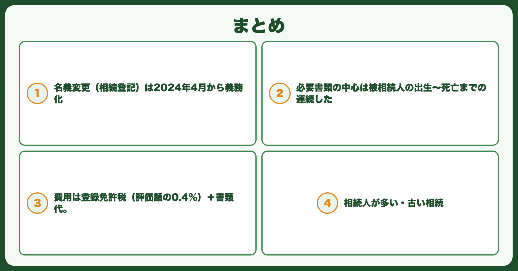 まとめ
