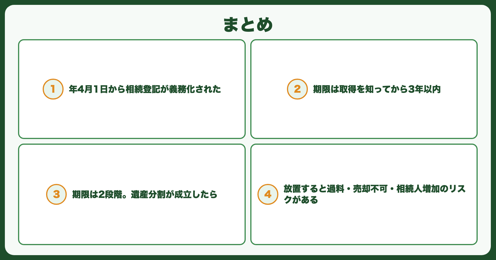 まとめ