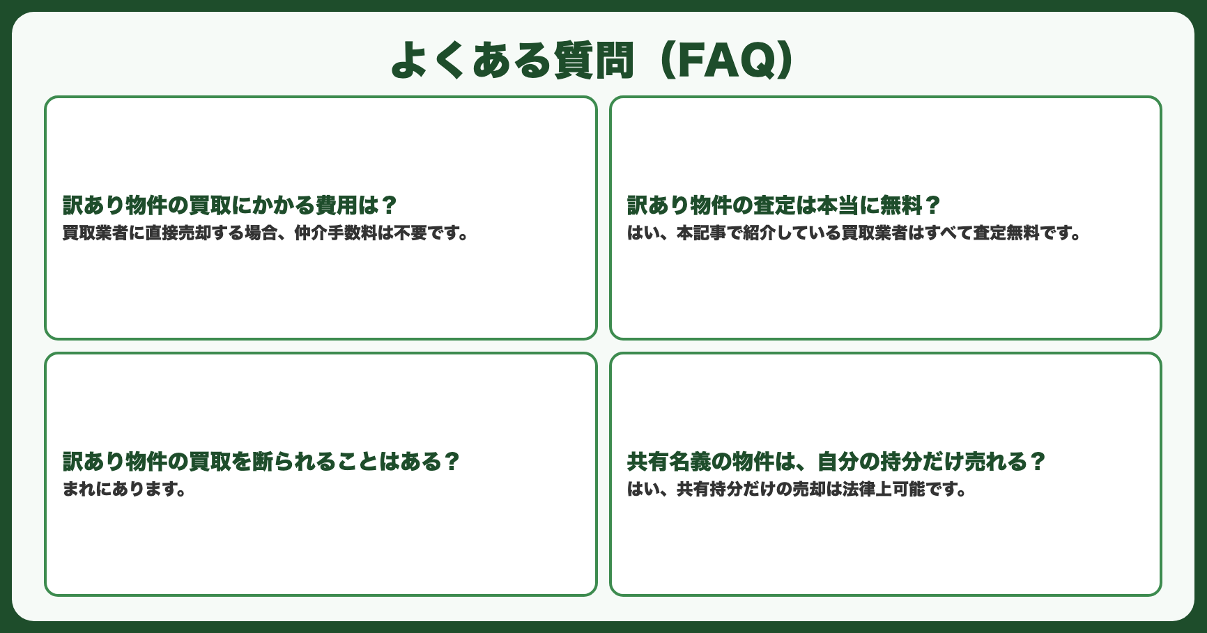 よくある質問（FAQ）